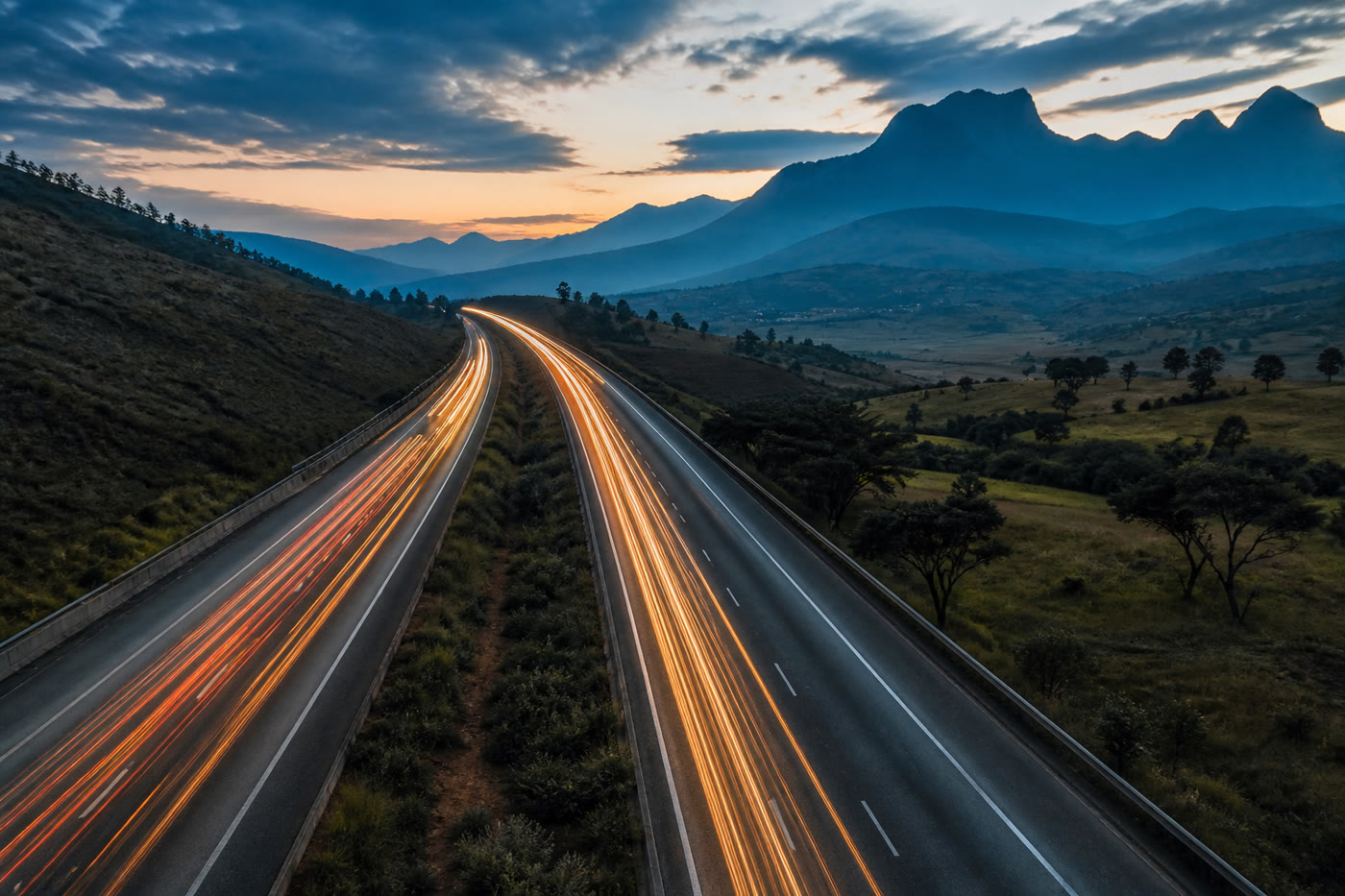 Highway trails